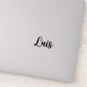 Luis Name - Handwritten Calligraphy