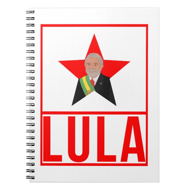 Luiz Inacio Lula da Silva Notebook (Front)