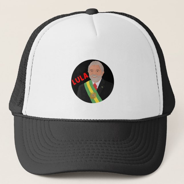Luiz Inacio Lula da Silva Trucker Hat (Front)