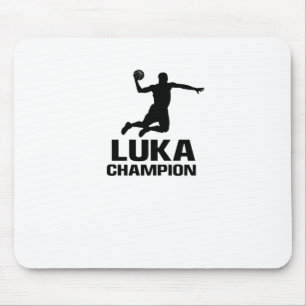 Luka Custom Player Basketball Your Name Champion Mouse Pad