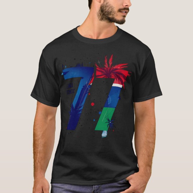 Luka Doncic 77 T-Shirt (Front)