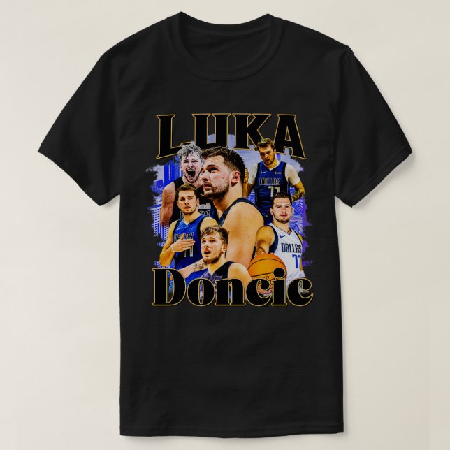 Luka Doncic Graphic Tee TShirt (Design Front)