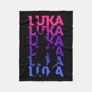Luka Fan Basketball Sports Fleece Blanket