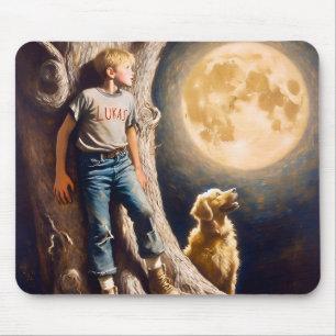 LUKAS ~ Birthday Golden Retriever ~ Mousepad