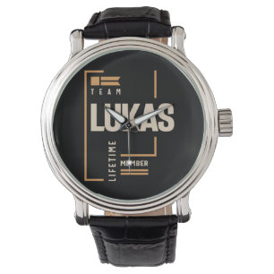 Lukas Personalised Name - Funny Lukas Watch