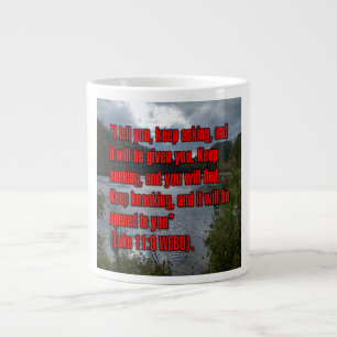 Luke 11:9 WEBU Mug