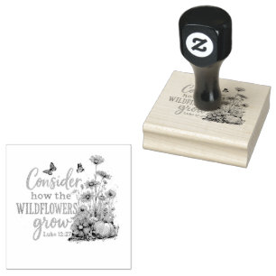 Luke 12:27  rubber stamp