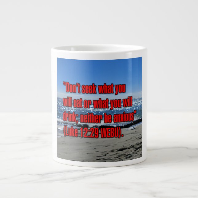 Luke 12:29 WEBU Mug (Front)