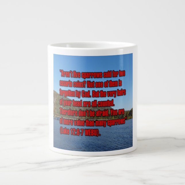 Luke 12:6–7 WEBU Mug (Front)
