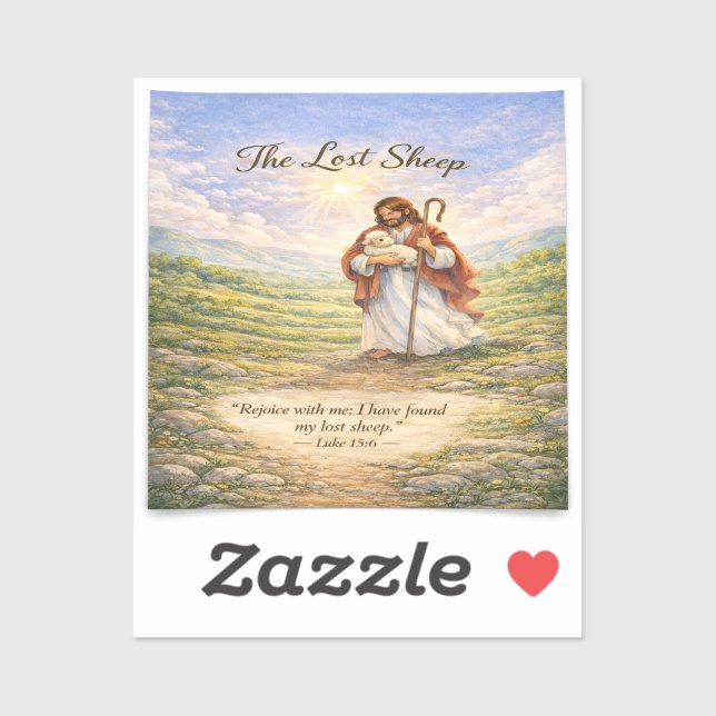 Luke 15 Parable Lost Sheep  (Sheet)