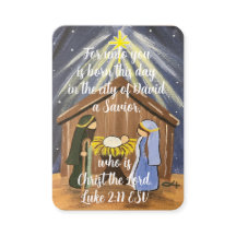 Luke 2:11 Nativity Scripture Business Cards