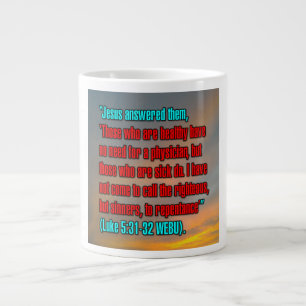 Luke 5:31–32 WEBU Mug