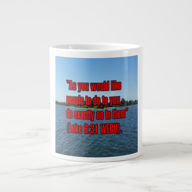 Luke 6:31 WEBU Mug (Front)