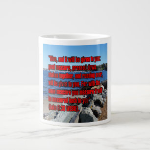 Luke 6:38 WEBU Mug