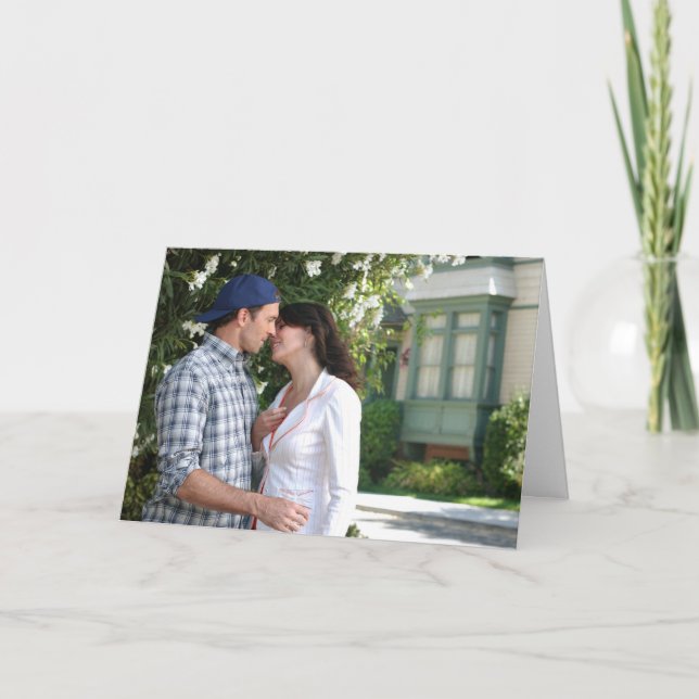 Luke and Lorelai Kiss Card (Front)