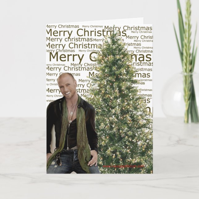 Luke Goss Christmas cards 2010 (Front)