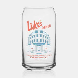 Luke’s Diner Stars Hollow Design Can Glass
