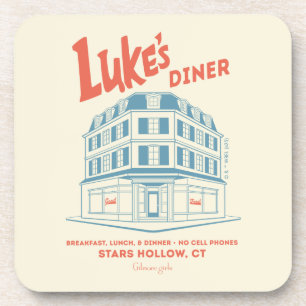 Luke’s Diner Stars Hollow Design Coaster