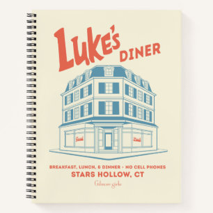 Luke’s Diner Stars Hollow Design Notebook