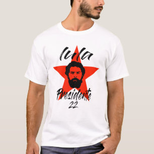 Lula 2022 Lula Presidente 13 Fora Bolsonaro T-Shirt