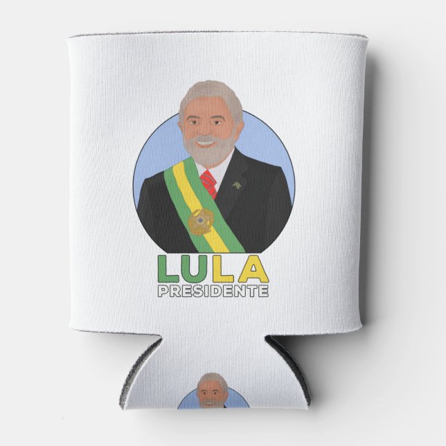 Lula Presidente Can Cooler (Front)