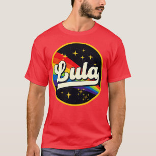 Lula Rainbow In Space Vintage Style T-Shirt