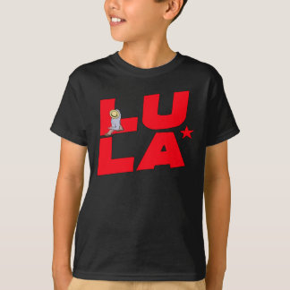 Lula Typography Art - Brazilian President T-Shirt