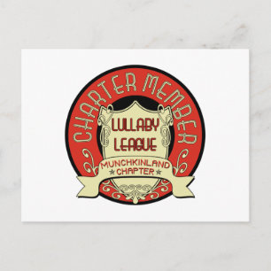 Lullaby League Postcard