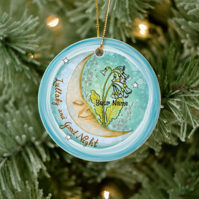 Lullaby Moon baby ornament  (Tree)