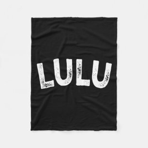 Lulu  fleece blanket
