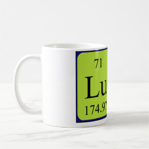 LuLu periodic table name mug