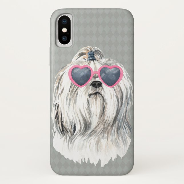 Lulu the Lhasa Case-Mate iPhone Case (Back)