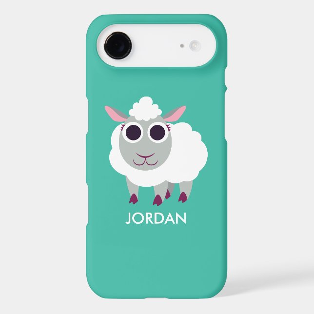 Lulu the Sheep Case-Mate iPhone Case (Back)