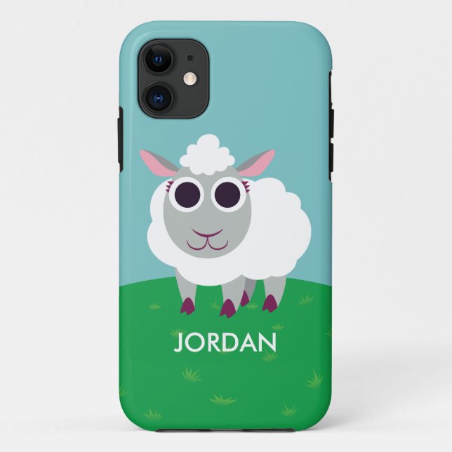Lulu the Sheep Case-Mate iPhone Case (Back)