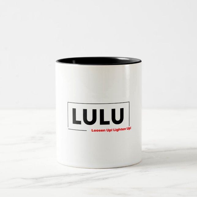 LULU Two-Tone COFFEE MUG (Center)
