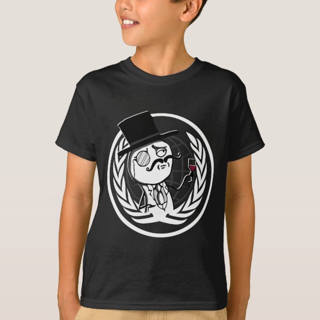 LulzSec Anonymous Logo T-Shirt (Front)