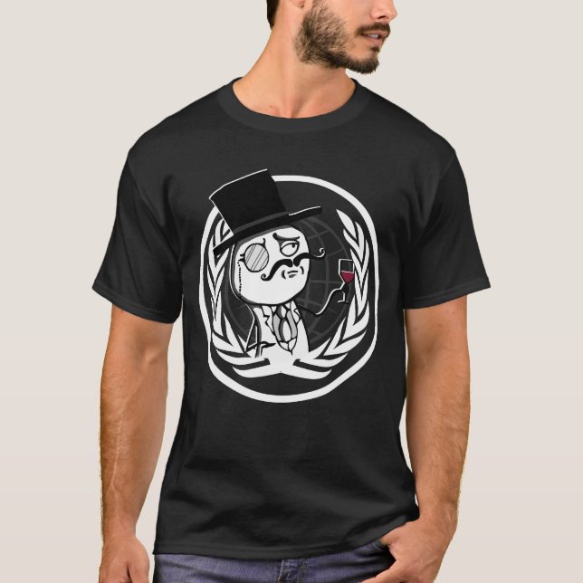 LulzSec Anonymous Logo T-Shirt (Front)