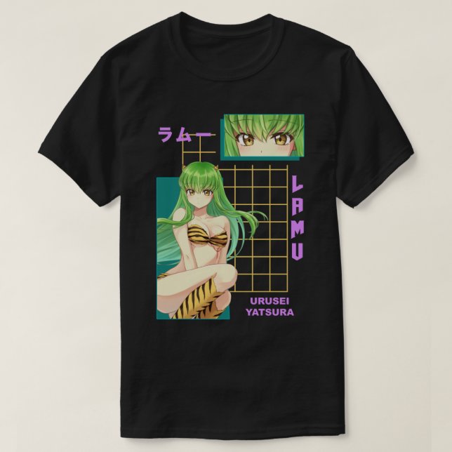 Lum  Urusei Yatsura anime150 T-Shirt (Design Front)