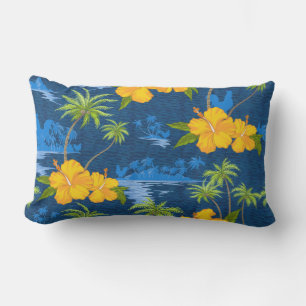 Lumahai Beach Hidden Hawaii Lumbar Cushion