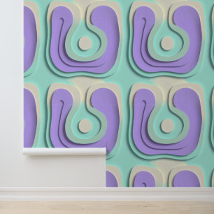LumaLayers Pastel Abstract Peel and Stick Wallpaper