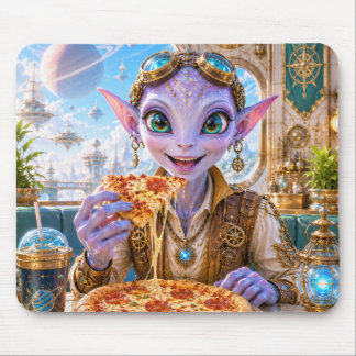 Luma's Pizza Night Mousepad