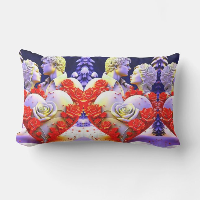 Lumbar Pillow Don't feel bad tossing  (Front)