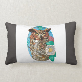 Lumbar Pillow for Owl Lovers