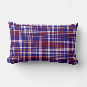 Lumbar Pillow,Red White and Blue Collection 08 Cushion