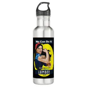 Lumbee Native American Indian Woman Never Underest 710 Ml Water Bottle