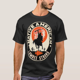 Lumbee Tribe Native American Indian Pride Art Deco T-Shirt
