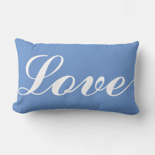 Lumber Cushion - Love (Cornflower Blue)