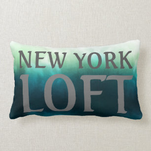 Lumber Cushion - New York Loft Blue/Green
