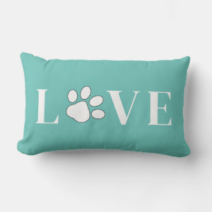 Lumber Cushions - Love Always Paw Print (LT)