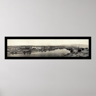 Lumber Redondo Beach Photo 1909 Poster